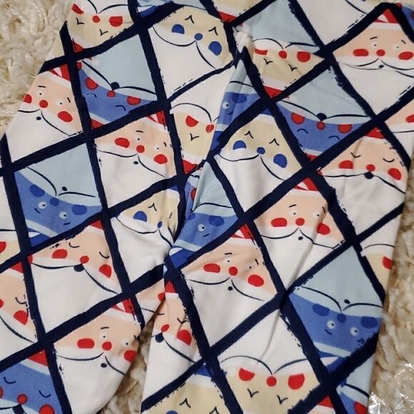 LULAROE Kids Christmas/Holiday Leggings - S/M - Picture 2 of 6